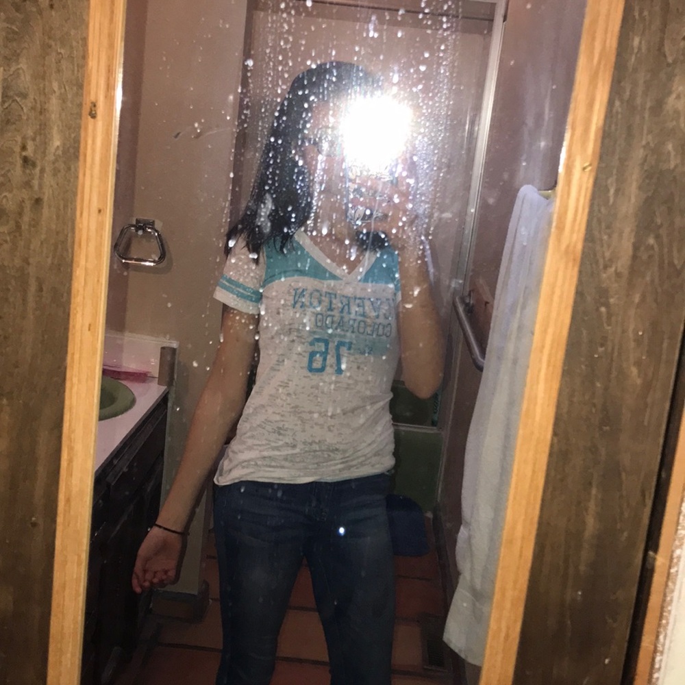 Blue and White Silverston, Colorado Shirt